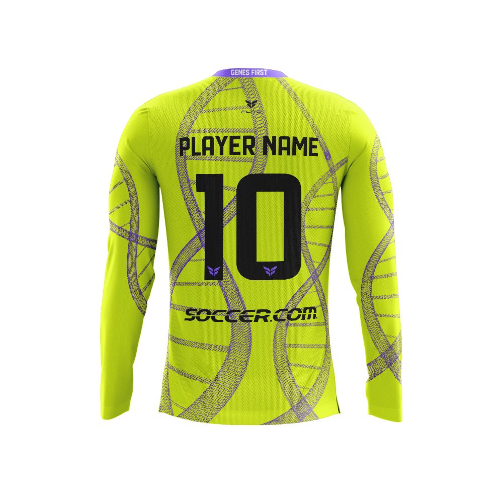 GENEFIT FC 2026 TST MENS GK JERSEY LS (NEON YELLOW)
