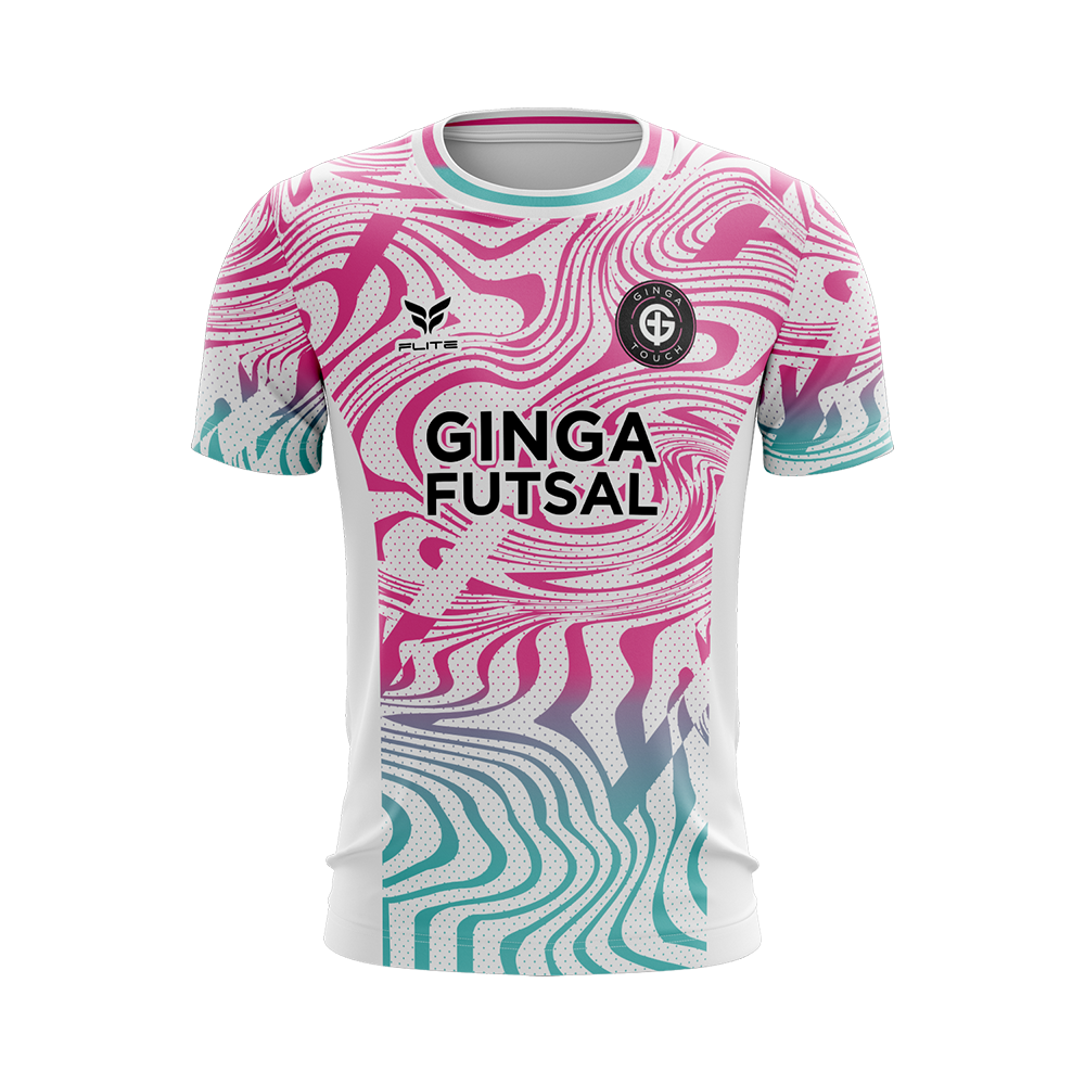 GINGA TOUCH FUTSAL GAME JERSEY SS (WHITE)