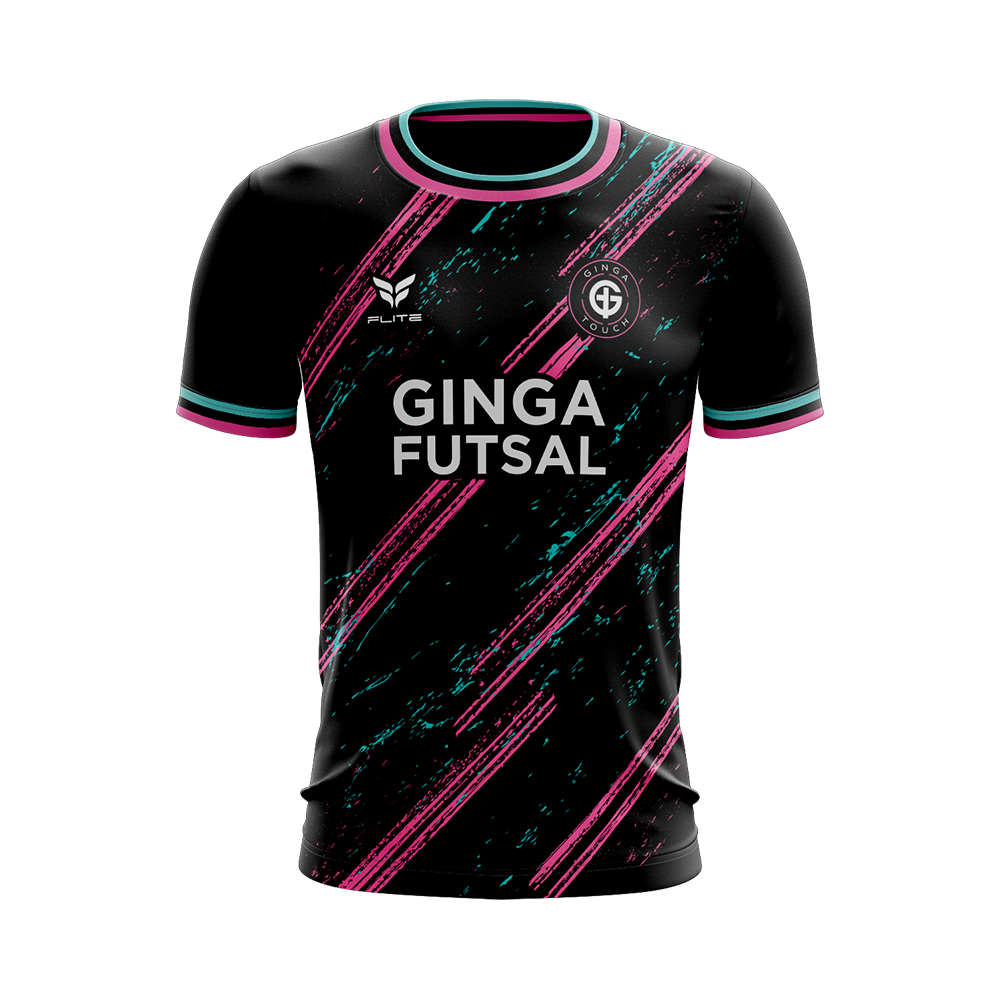 GINGA TOUCH FUTSAL TRAINING JERSEY SS (BLACK)