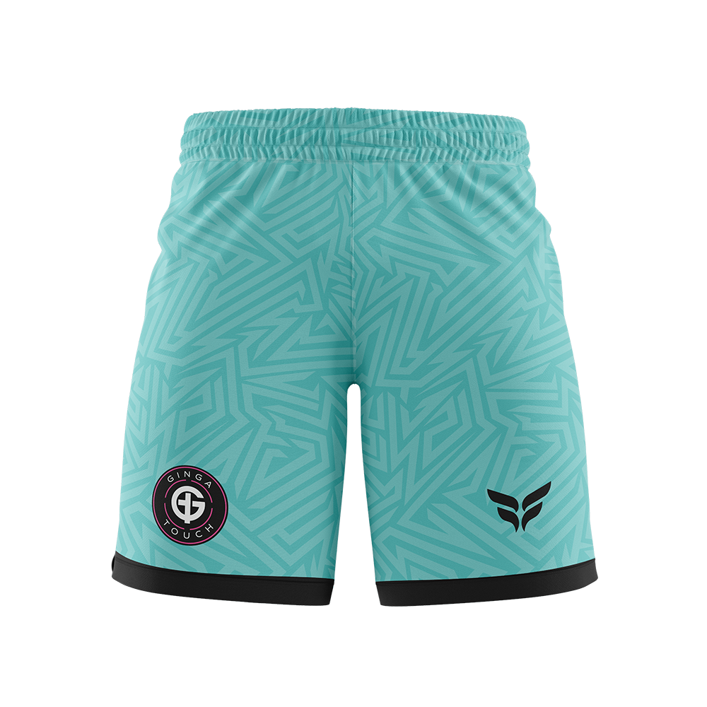 PANTALONES CORTOS DE FÚTBOL SALA PARA PORTERO GINGA TOUCH (ROSA)