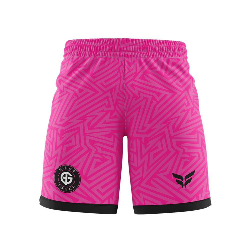 GINGA TOUCH FUTSAL GK SHORTS (PINK)