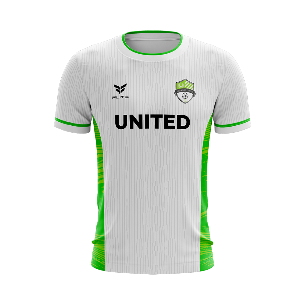 GREENCASTLE UNITED SC HOME JERSEY SS (WHITE)