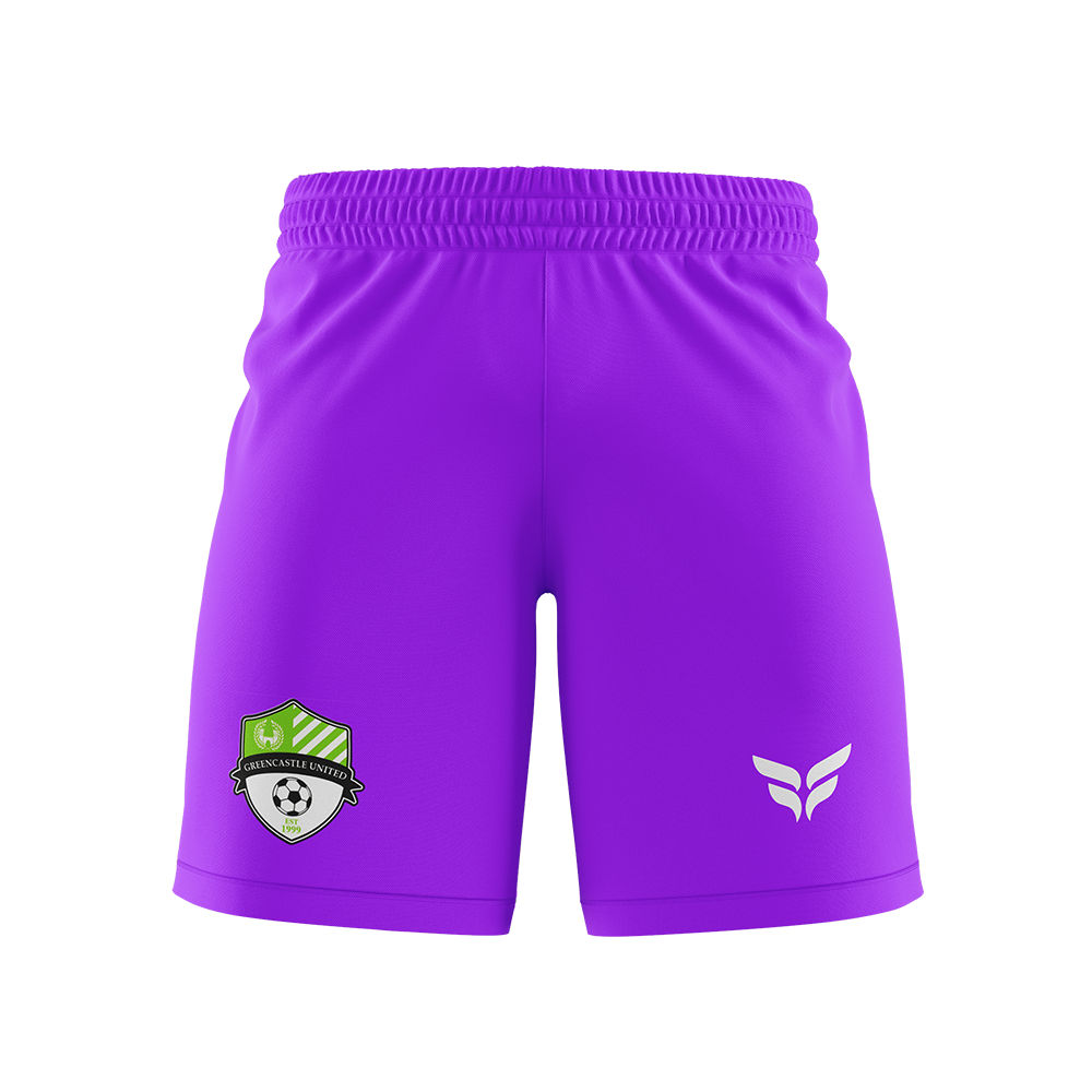 GREENCASTLE UNITED SC GK SHORTS (PURPLE)
