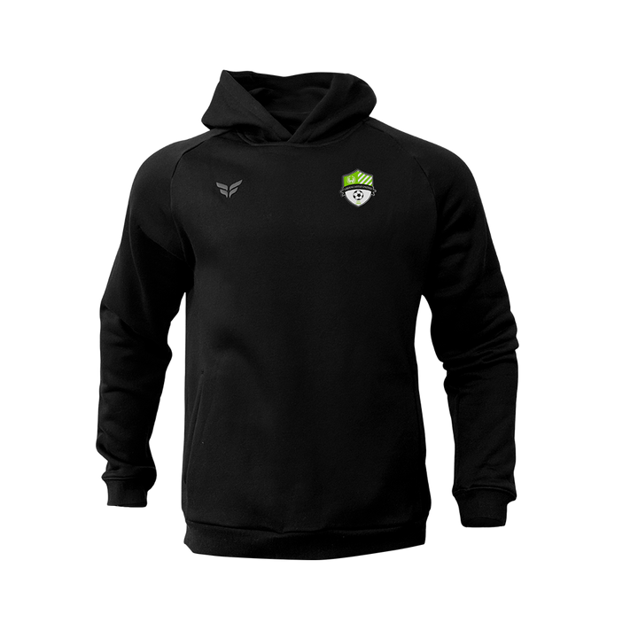 GREENCASTLE UNITED SC COTTON-BLEND PREMIUM HOODIE (BLACK)