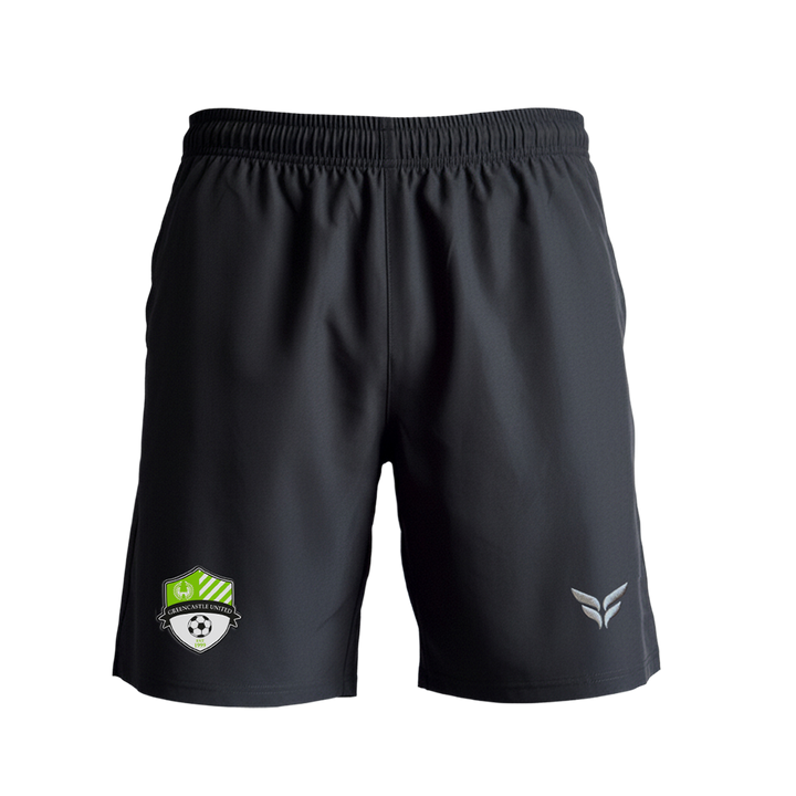 GREENCASTLE UNITED SC STEALTH SHORTS WITH POCKETS (BLACK)