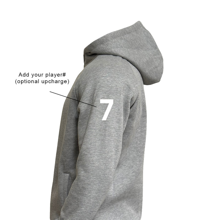 DOCA FUTEBOL COTTON-BLEND HOODIE (GREY)