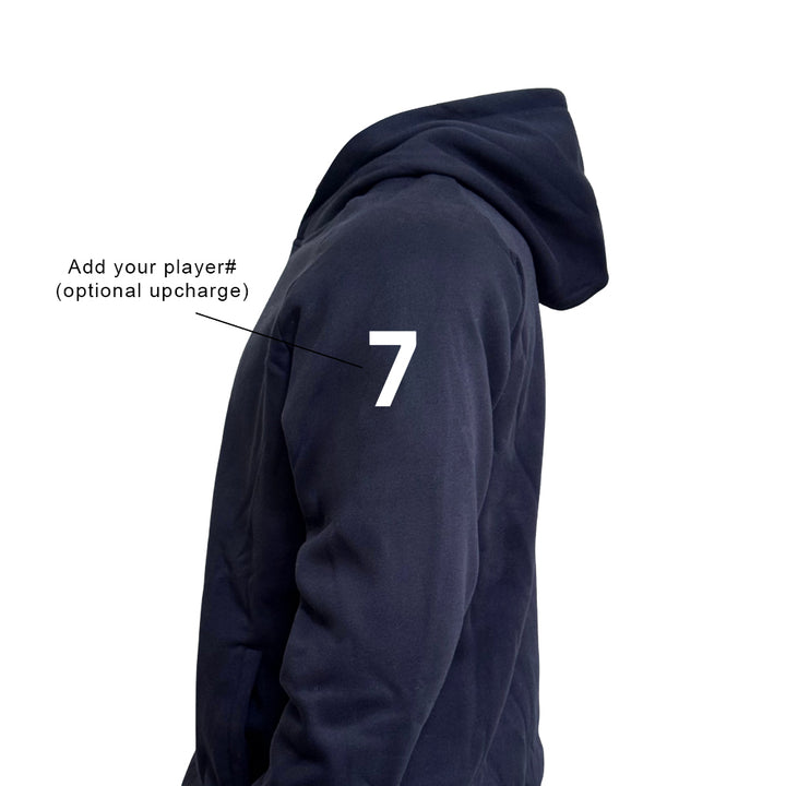 DOCA FUTEBOL COTTON-BLEND HOODIE (NAVY)