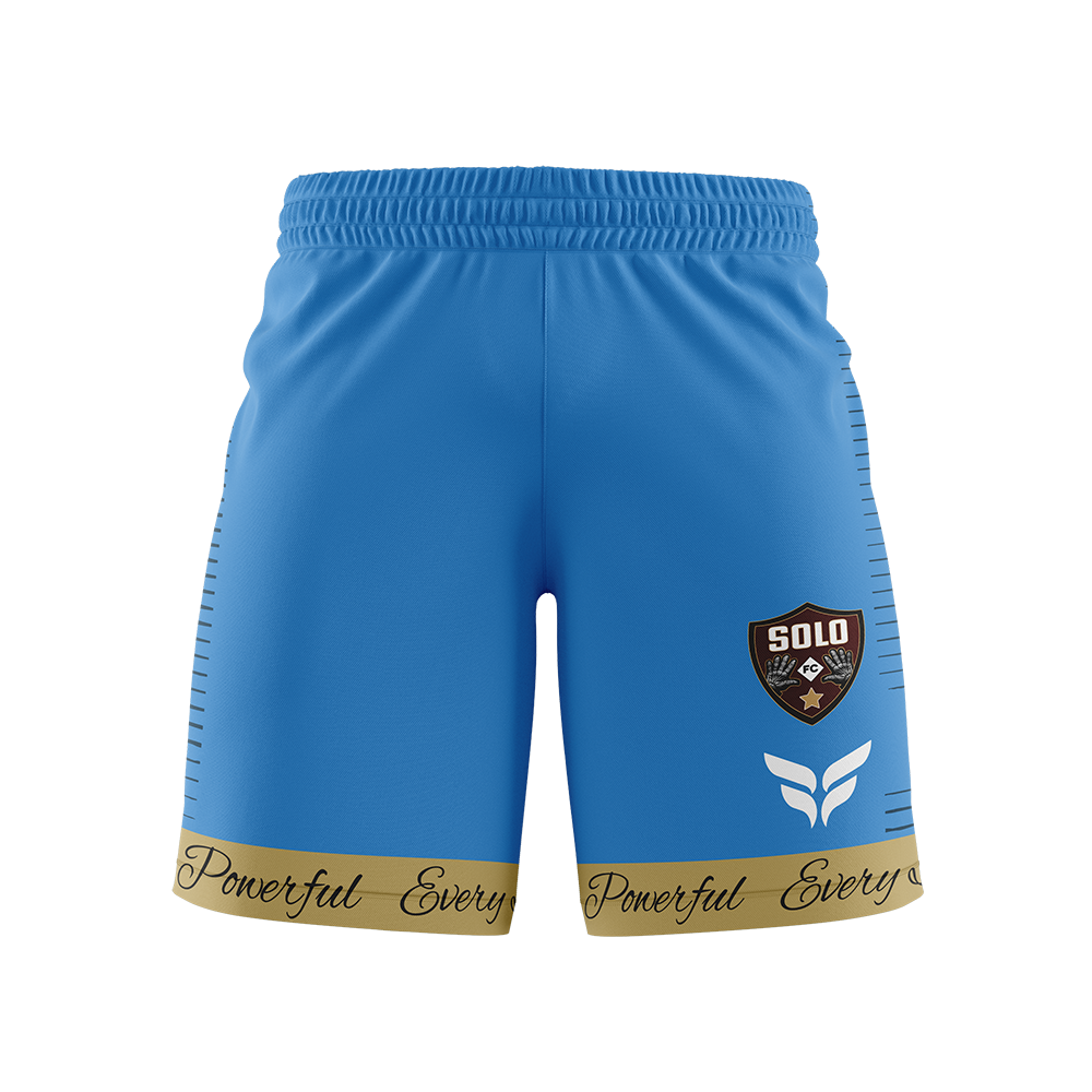 SOLO FC 2026 TST WOMENS GK SHORTS (BLUE)