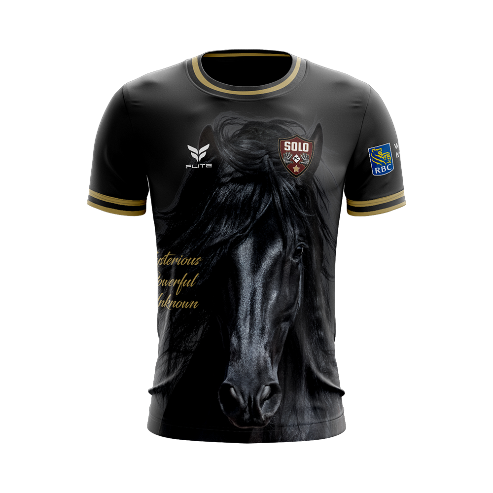 SOLO FC 2026 TST WOMENS HOME JERSEY SS (BLACK) – Flite Sports