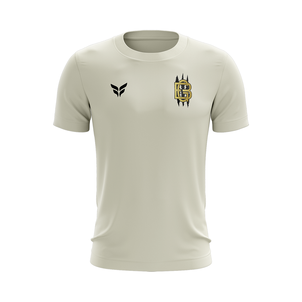 GB3 TRAINER CREST JERSEY SS (CREME)