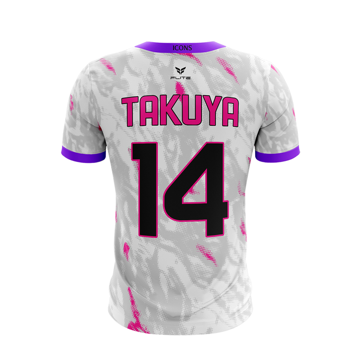 *TAKUYA* ICONS VS CREATORS JERSEY SS (WHITE)