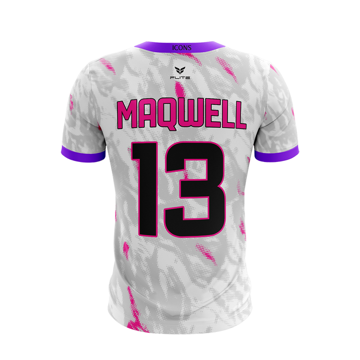 *MAQWELL* ICONS VS CREATORS JERSEY SS (WHITE)