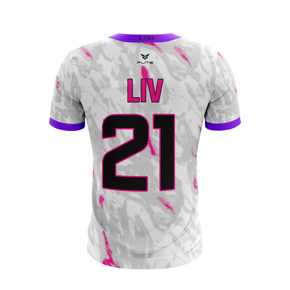 *LIV* ICONS VS CREATORS JERSEY SS (WHITE)