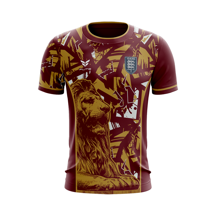 IDAHO LIONS TRAINING JERSEY SS (MAROON)