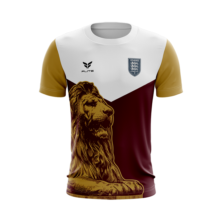 IDAHO LIONS COACHES TOP SS (MAROON)