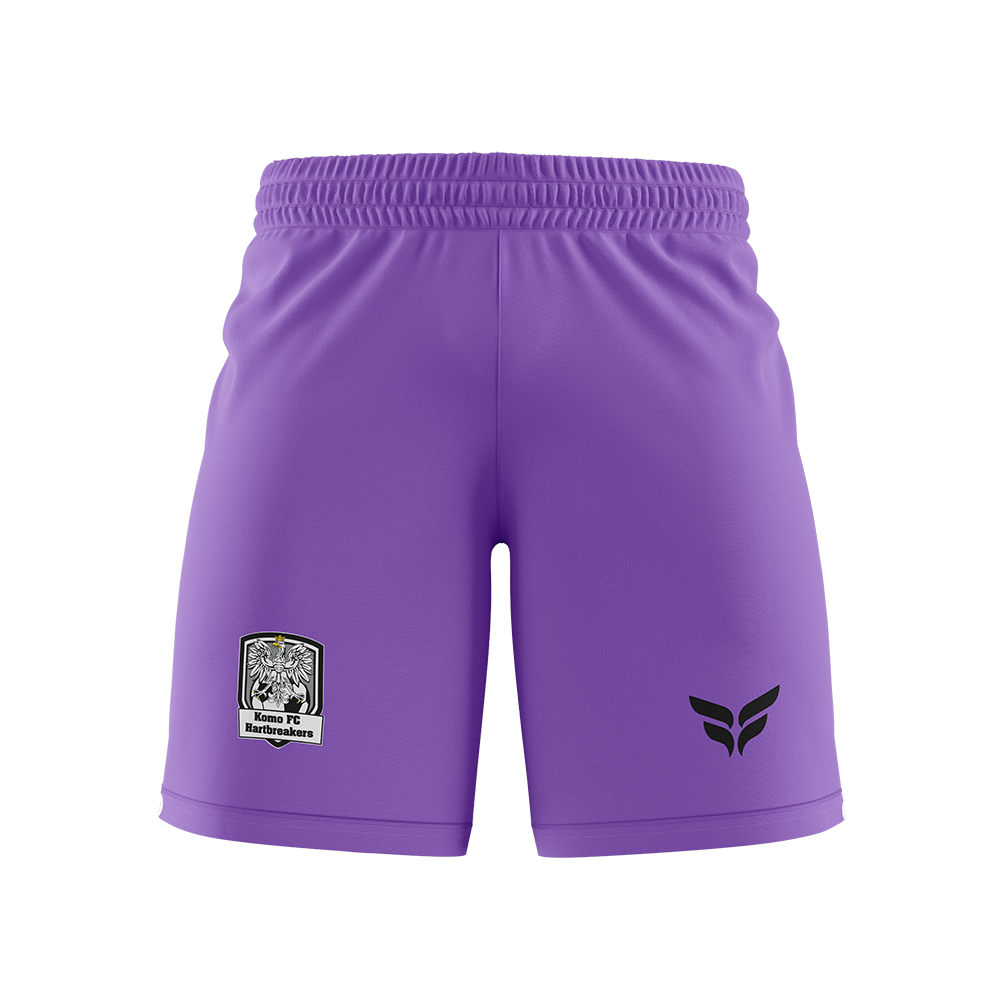 KOMO FC HARTBREAKERS SHORTS (PURPLE)