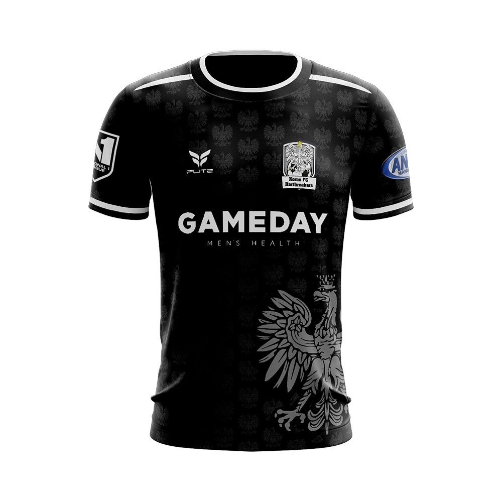 KOMO FC HARTBREAKERS JERSEY SS (BLACK)