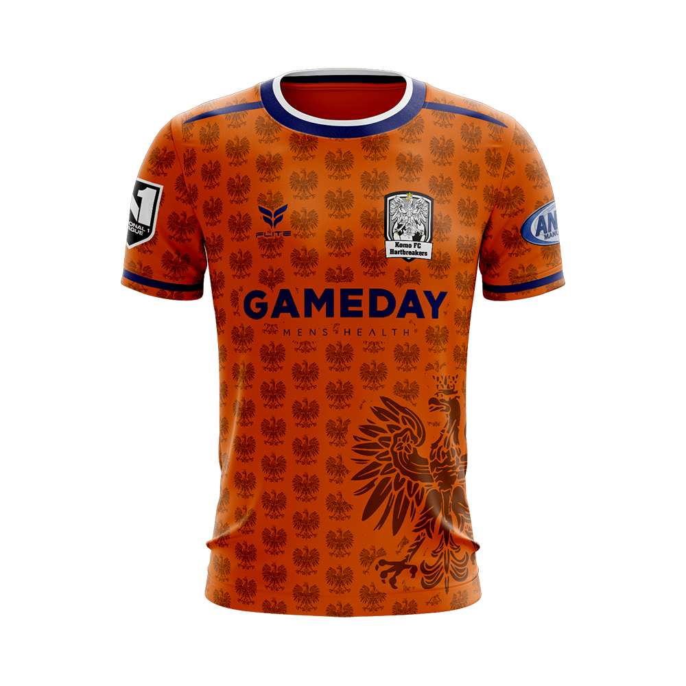 KOMO FC HARTBREAKERS JERSEY SS (ORANGE)