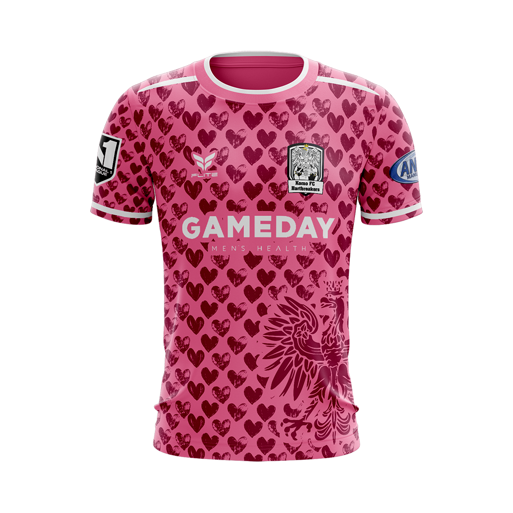 KOMO FC HARTBREAKERS JERSEY SS (PINK)