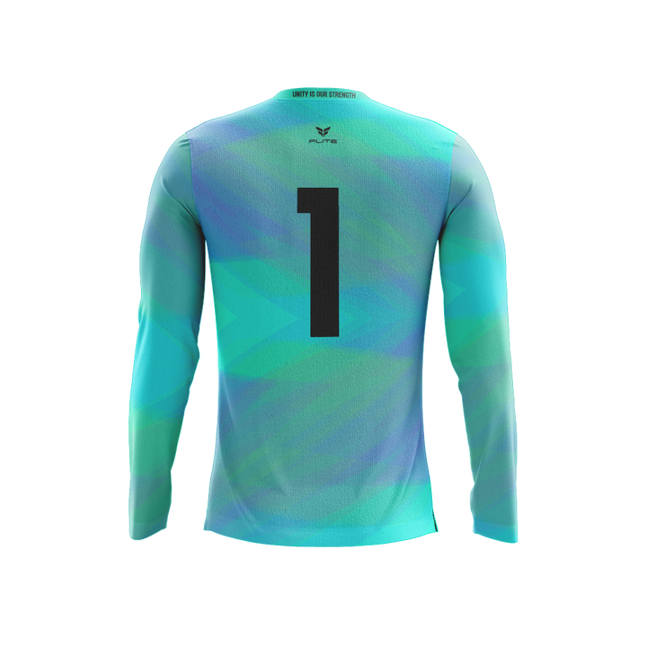 K THUNDER FC GK JERSEY LS (TEAL)