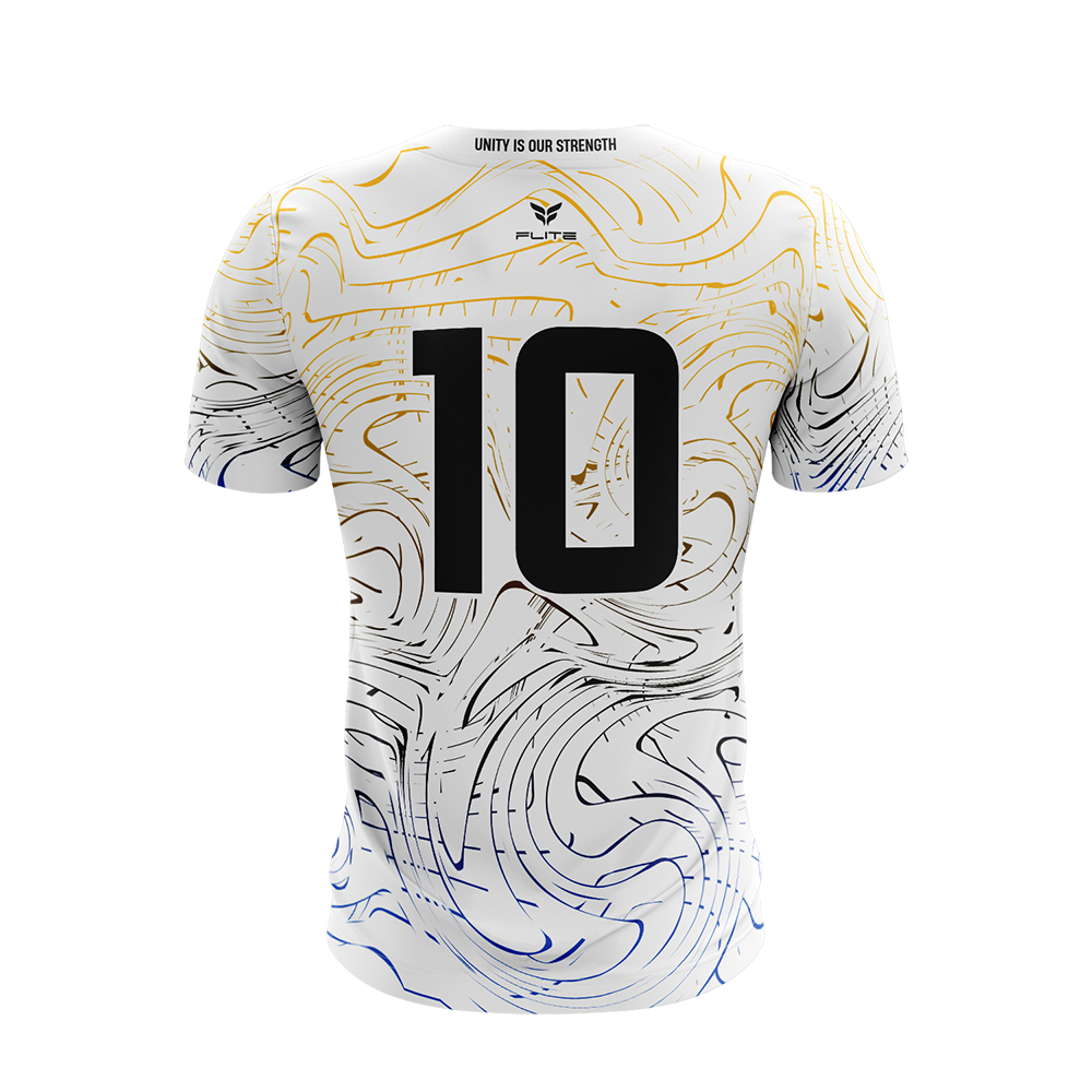 K THUNDER FC GAME JERSEY SS (WHITE)