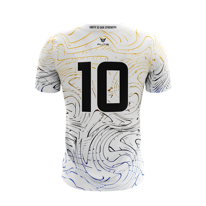 K THUNDER FC GAME JERSEY SS (WHITE)