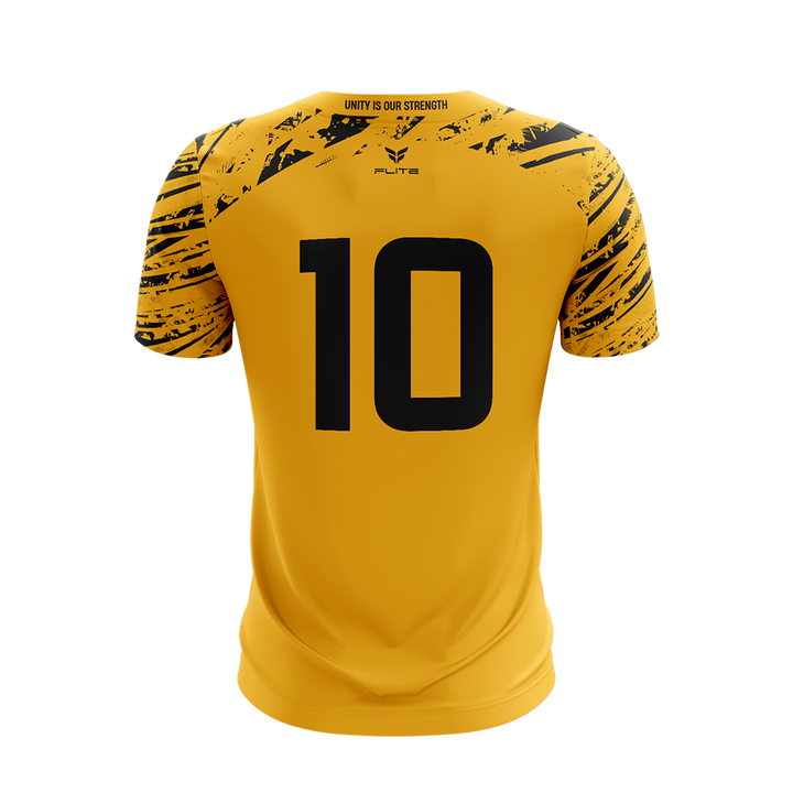 K THUNDER FC GAME JERSEY SS (GOLD)