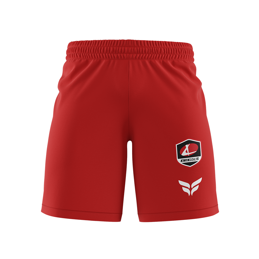 KWIK GOAL FC 2026 TST MENS AWAY SHORTS (RED)