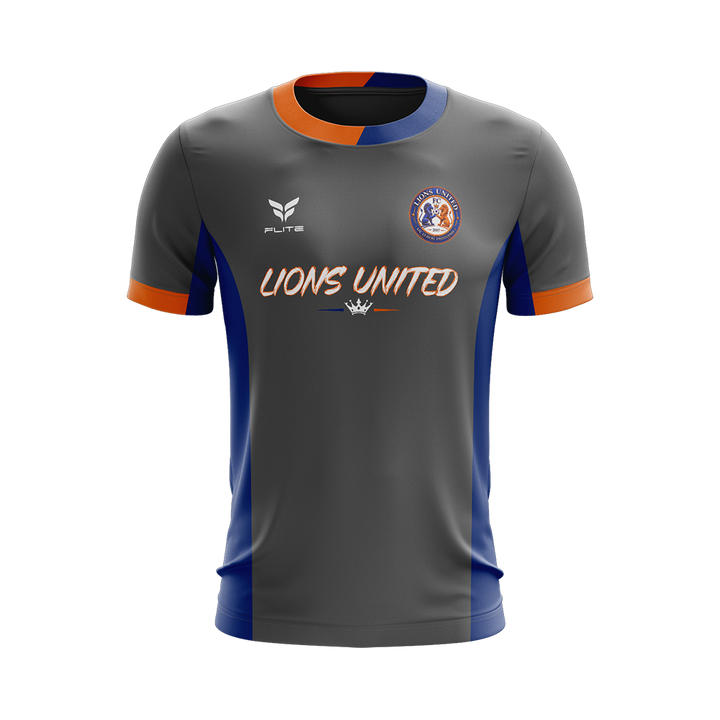 LIONS UNITED FC TRAINING JERSEY SS (GREY)