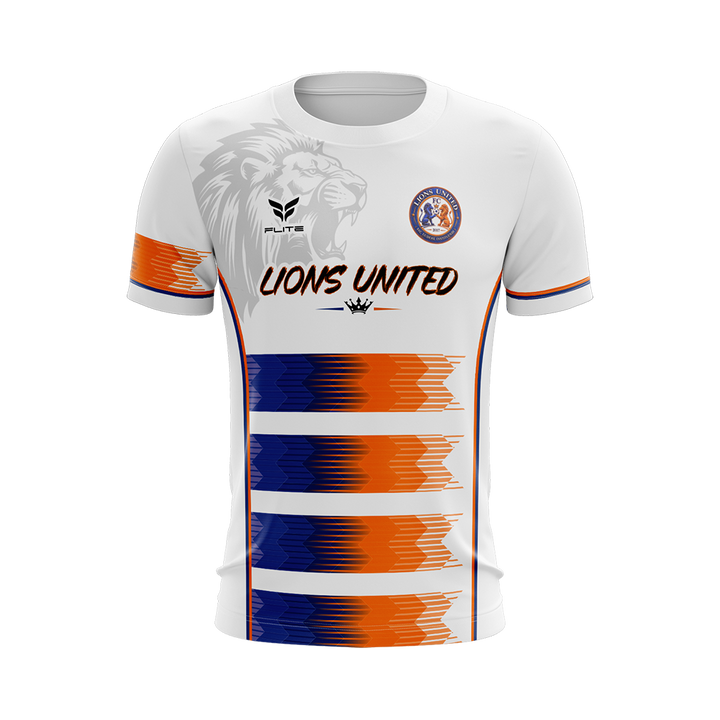 LIONS UNITED FC AWAY JERSEY SS (WHITE)