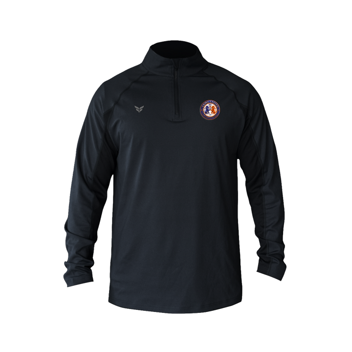 LIONS UNITED FC STEALTH QUARTER-ZIP (BLACK)