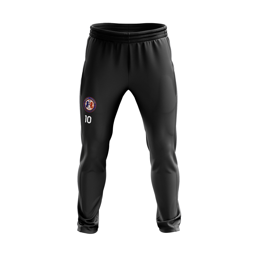 LIONS UNITED FC WARM-UP PANTS (BLACK)