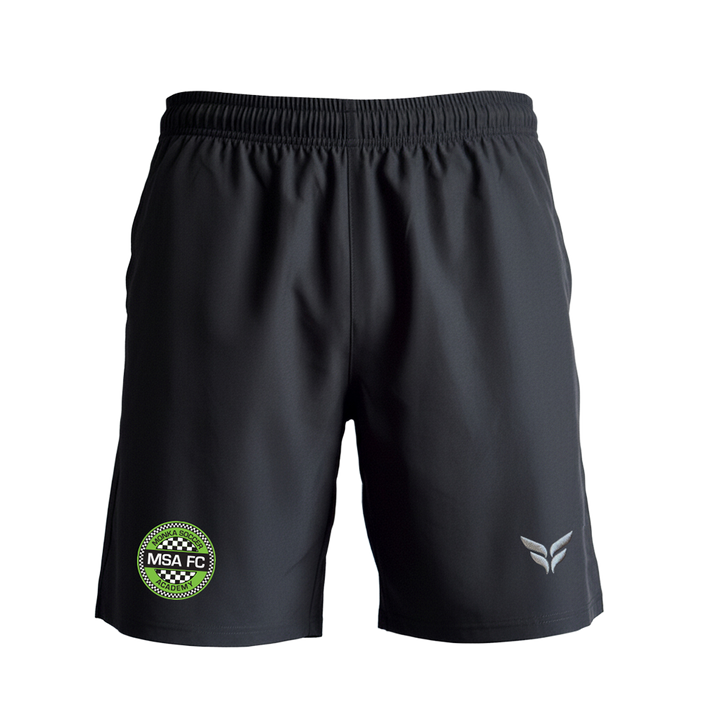 MSA FC STEALTH SHORTS WITH POCKETS (BLACK)