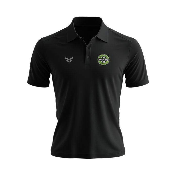 MSA FC POLO SHIRT (BLACK)