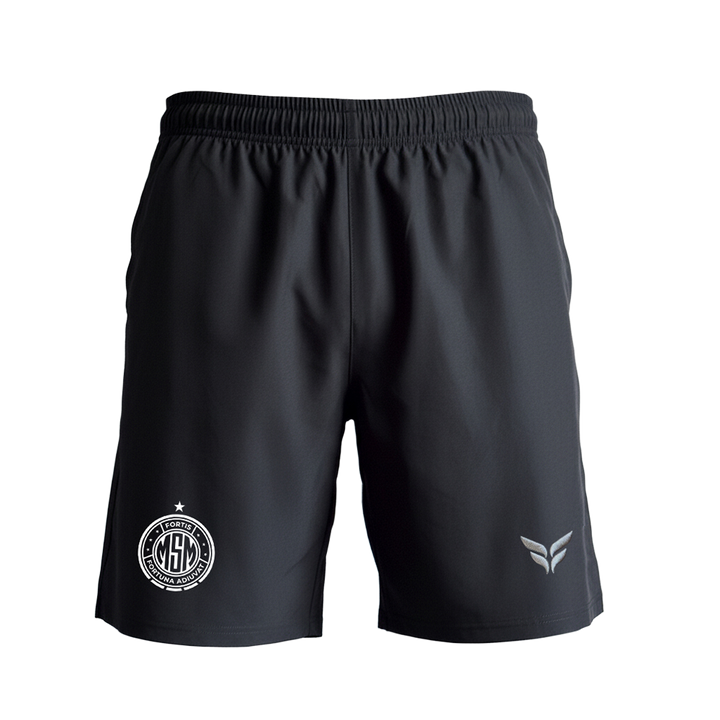 MSM PERFORMANCE ACADEMY STEALTH SHORTS WITH POCKETS (BLACK)