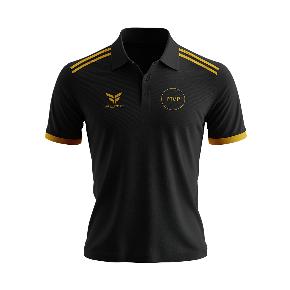 MVP FC COACH POLO SHIRT (BLACK)