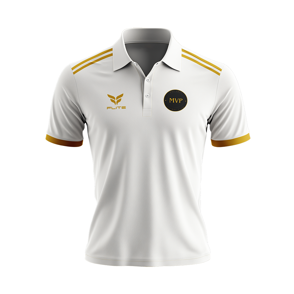 MVP FC COACH POLO SHIRT (WHITE)