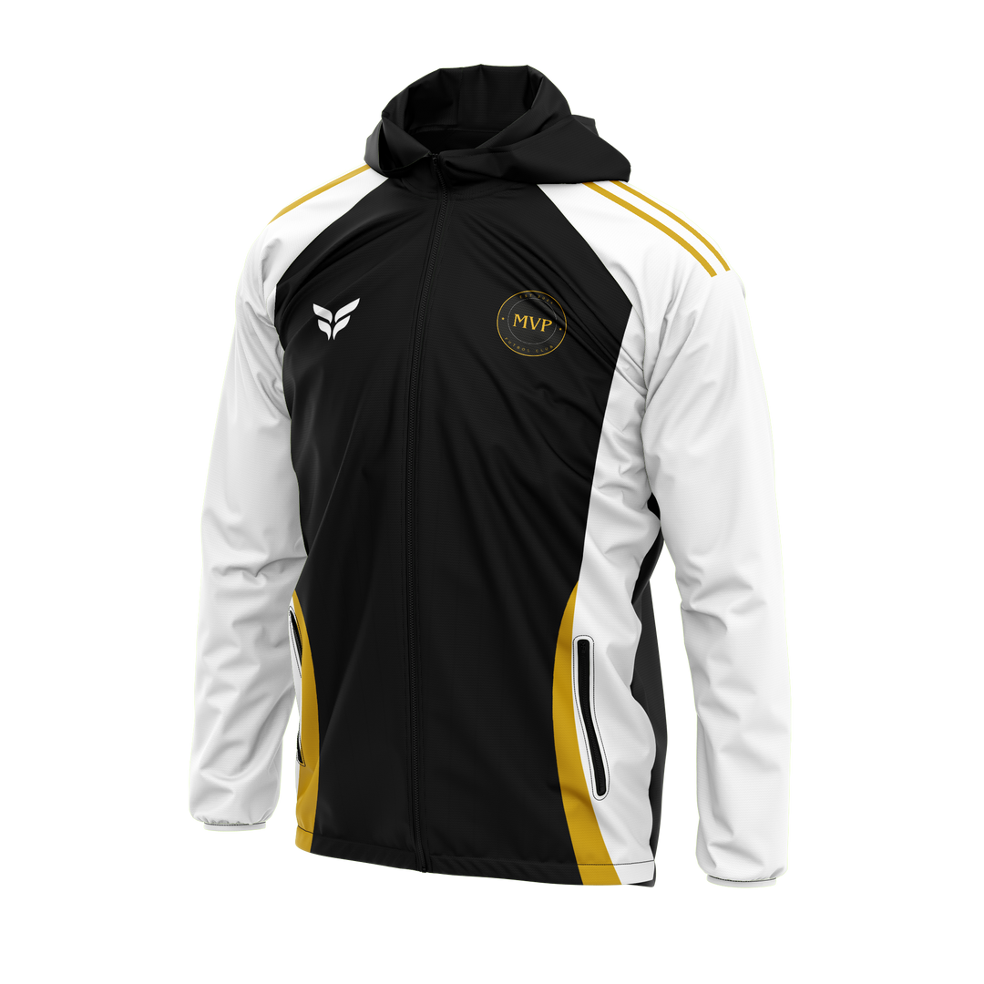 MVP FC COACHES WINDBREAKER JACKET (WHITE)