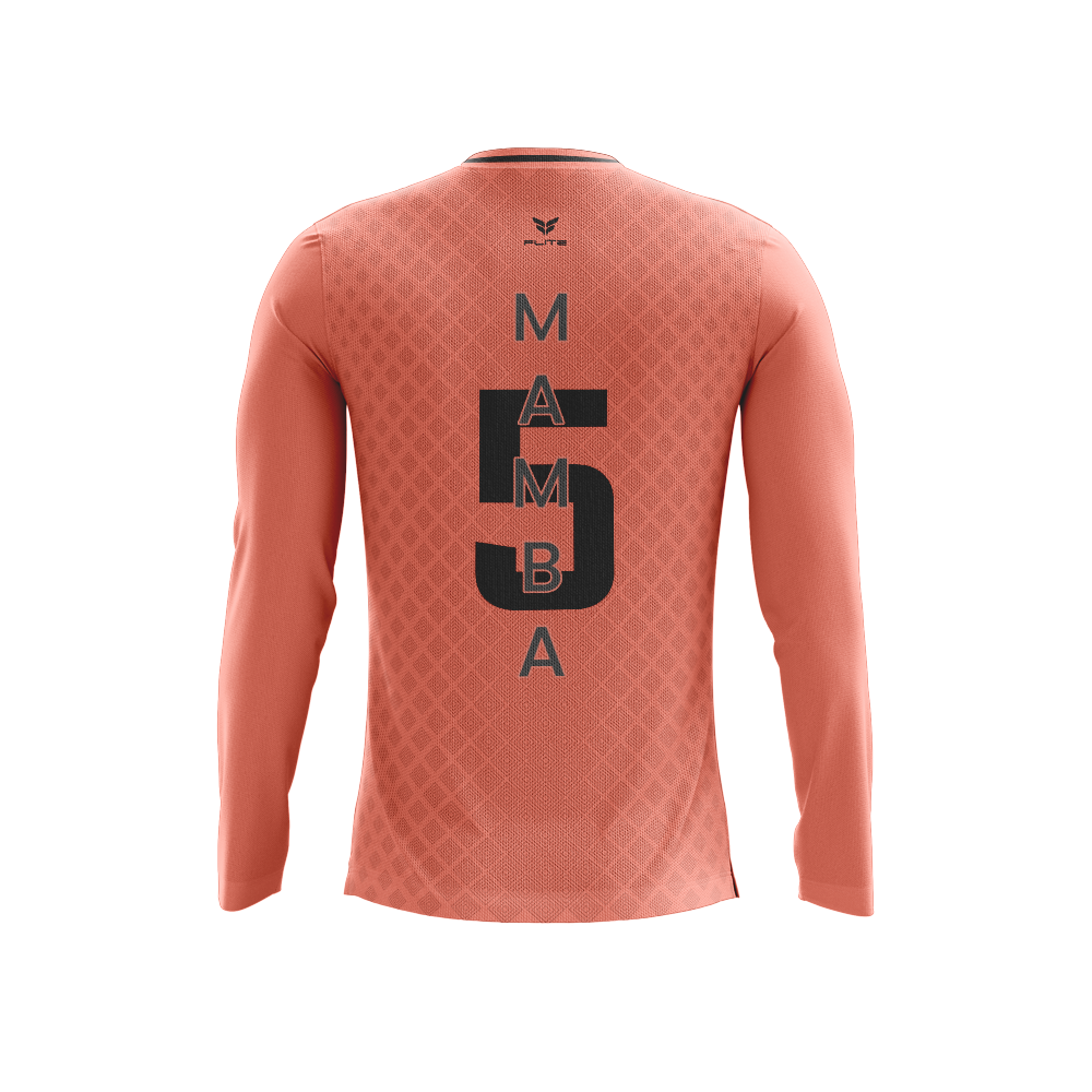 CAMISETA DE VISITANTE MANGA CORTA MAMBA ATHLETIC CLUB (MELOCOTÓN)