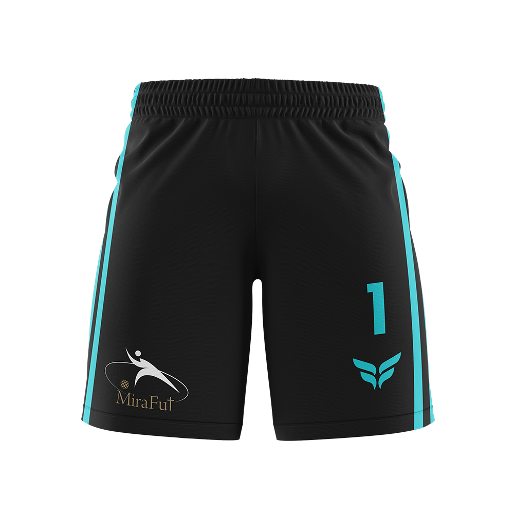 MIRAFUT KEEPER SHORTS (BLACK)