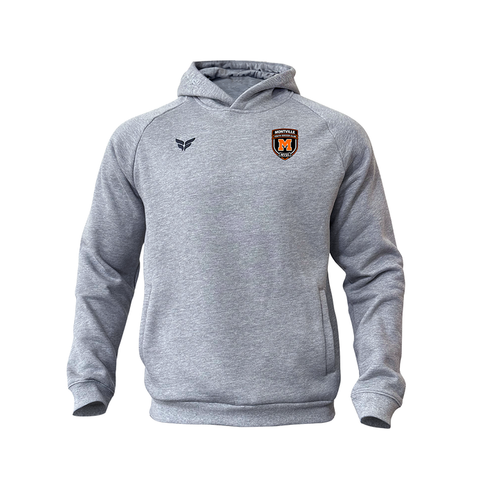 MONTVILLE YOUTH SC COTTON-BLEND PREMIUM HOODIE (GREY)