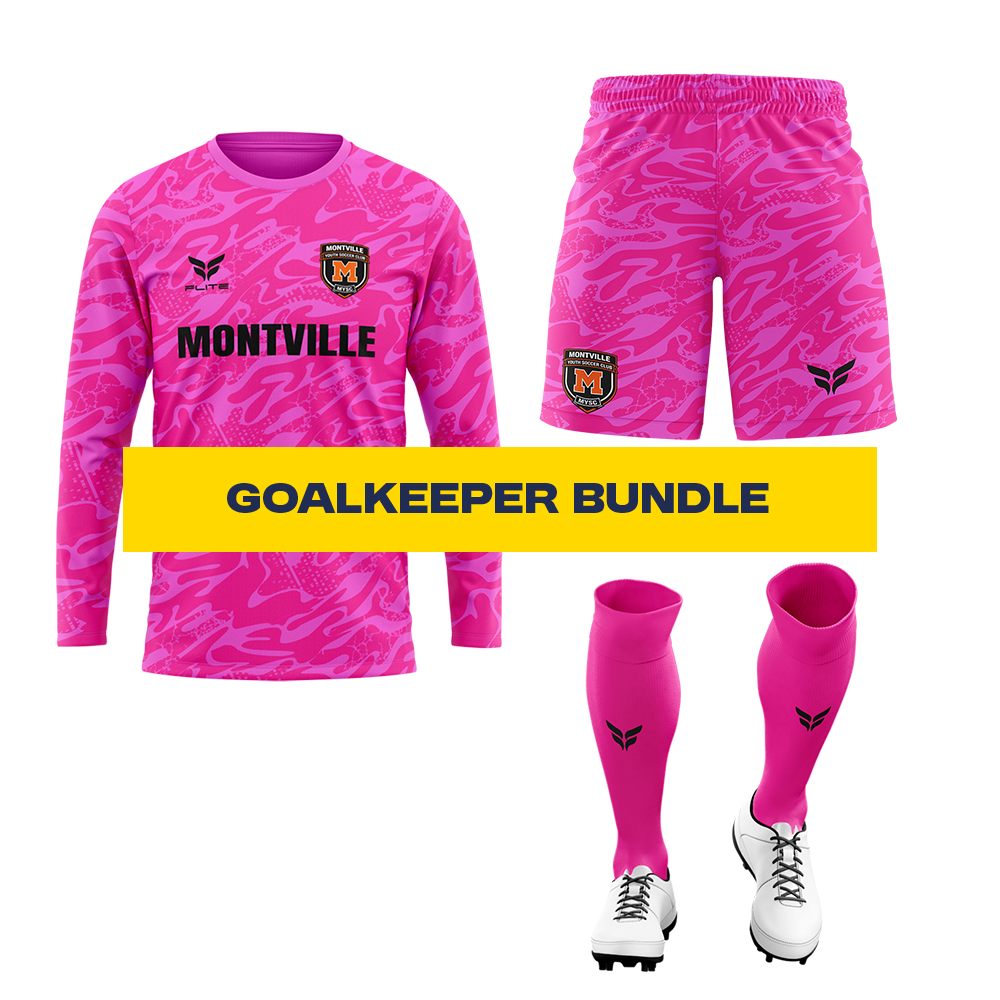 MONTVILLE YOUTH SC GK BUNDLE (PINK)