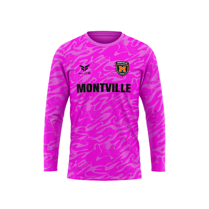 MONTVILLE YOUTH SC GK JERSEY LS (PINK)