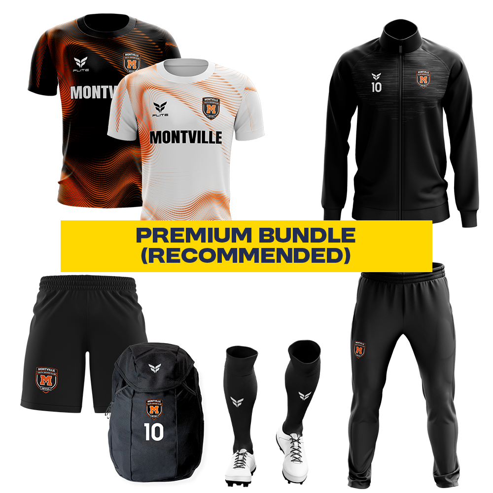 MONTVILLE YOUTH SC PREMIUM PLAYER BUNDLE