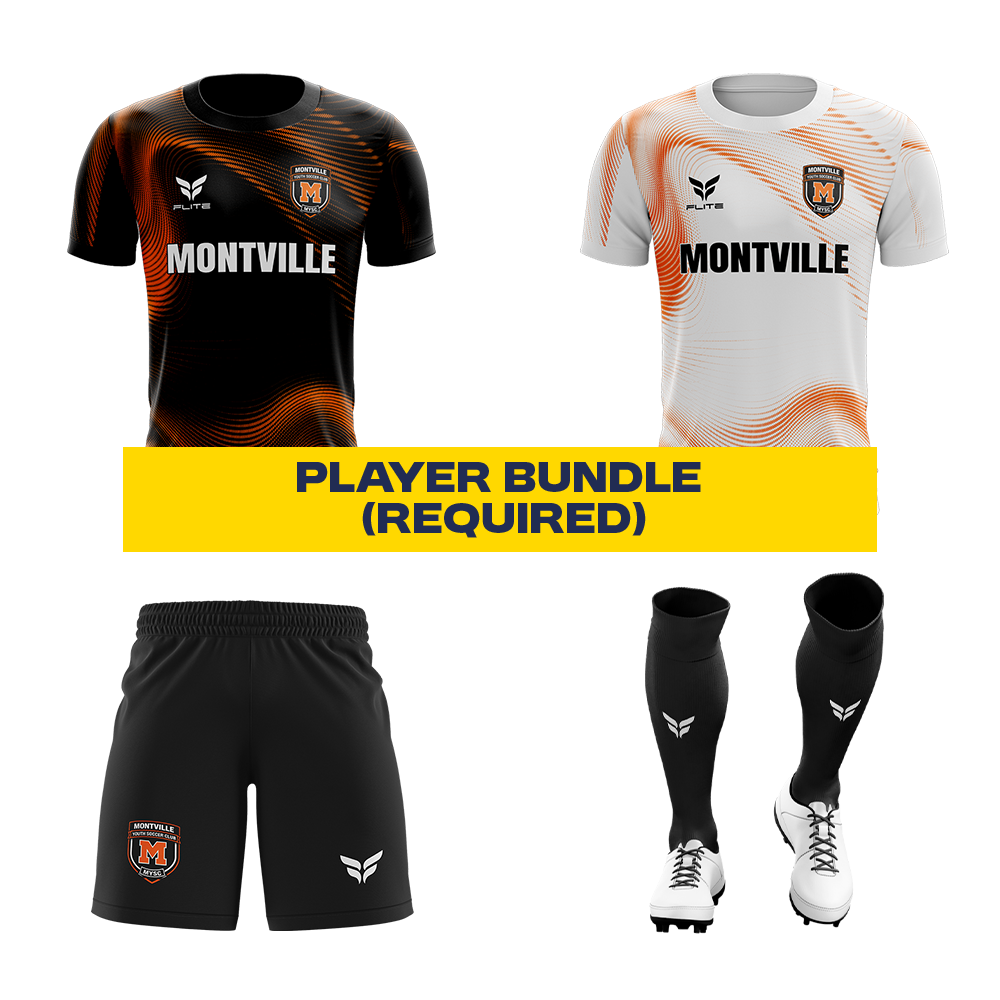 MONTVILLE YOUTH SC STANDARD PLAYER BUNDLE