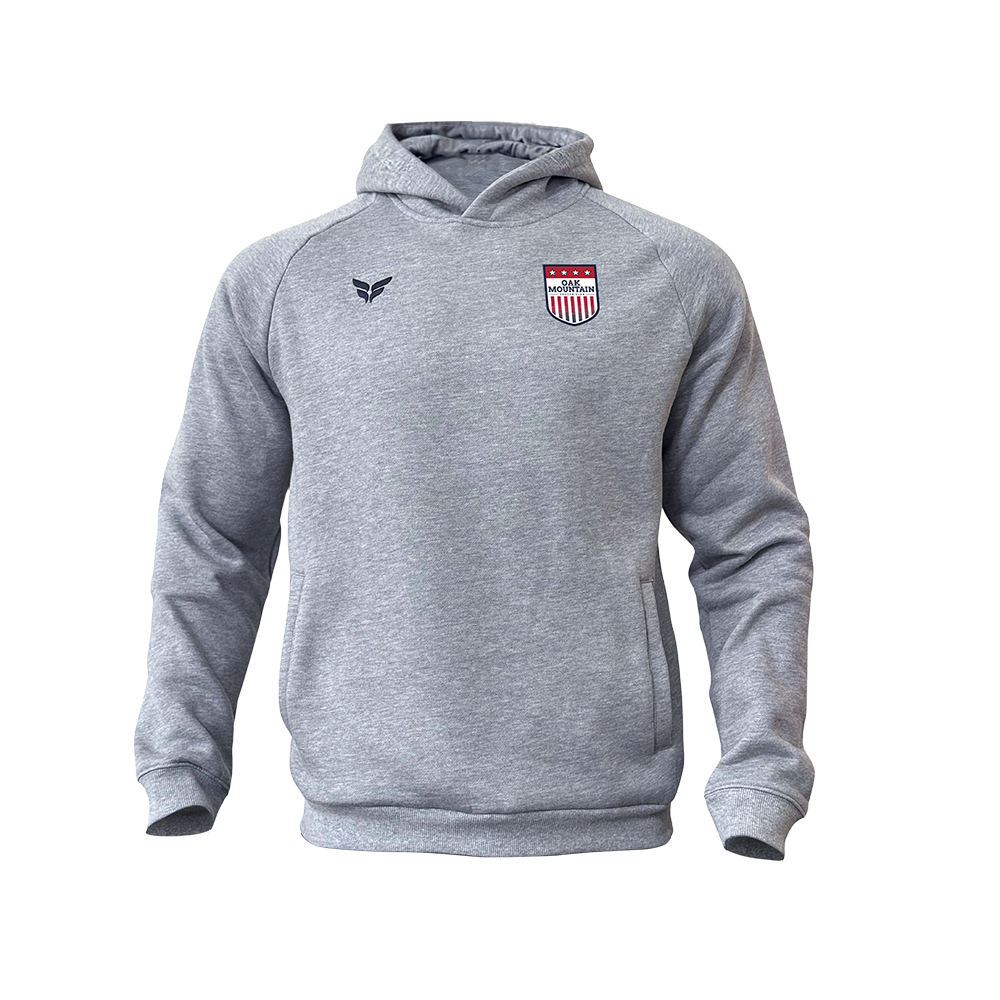 OAK MOUNTAIN SC COTTON-BLEND PREMIUM HOODIE (GREY)