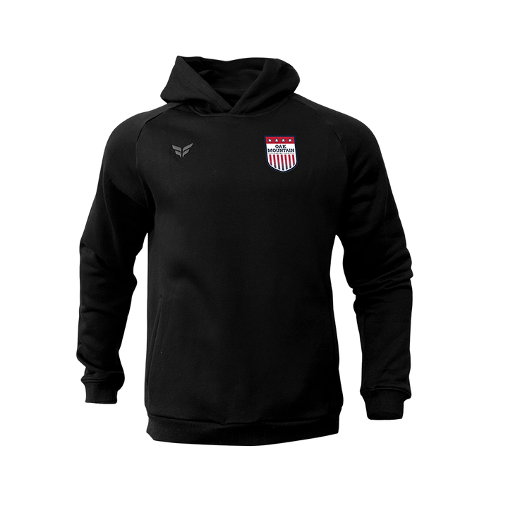 OAK MOUNTAIN SC COTTON-BLEND PREMIUM HOODIE (BLACK)