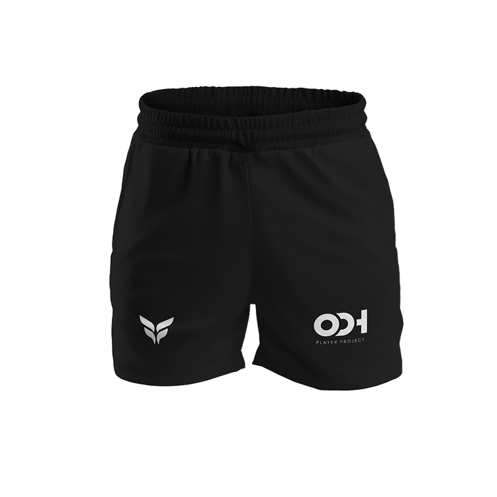 ODH SHORTS W/ZIPPERED POCKETS (BLACK) SUBLIMATION
