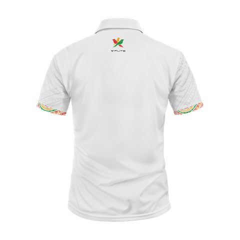 REGGAE ROVERS 2026 TST POLO SHIRT (WHITE)