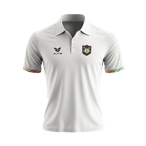 REGGAE ROVERS 2026 TST POLO SHIRT (WHITE)